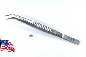 3Pcs Dental Tweezer / Plier Stainless Steel Dental Surgical Instruments MAC - Picture 1 of 5