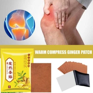100xChinese Ginger Patch Rheumatism Back Joint Pain Arthritis Relief T2U5 - Foto 1 di 12
