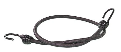 10Ã‚ Spiral Expander Rope with 2Ã‚ Hooks 400Ã‚ mm 8Ã‚ mm Black | Various Leng... Foto 1 de 1