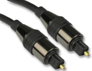 PRO SIGNAL - TOSLink Cable de Audio Óptico Macho a Macho, 2m Negro - Imagen 1 de 1