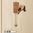 Drewniany dzwonek do drzwi Dekoracja Kreatywny do otwierania drzwi Kształt ptaka Ręcznie robiony
