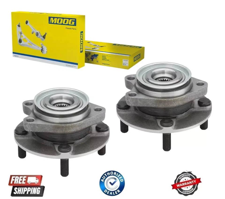 Conjunto de buje y cojinete de rueda delantera MOOG para Nissan Versa 2007-2010 2011 Foto 1 de 1