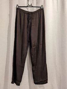 Womens CUE Brown Lightweight Wide Leg Casual Pants - Size 10 (T52) - Picture 1 of 3
