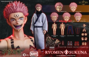 Asmus Toys Jujutsu Kaisen Ryomen Sukuna 1/6 Modellino Deluxe Ver. Collezione - Foto 1 di 11