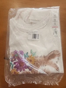 Kohls Girls Long-sleeved Tee Size 12 - Picture 1 of 5