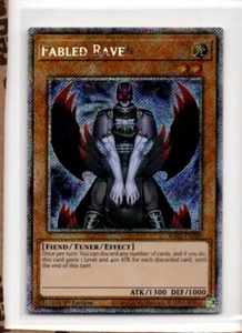 Yugioh Fabled Raven RA03-EN239 Quarter Century Bonanza - Picture 1 of 2