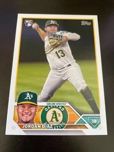 2023 Topps Series 2 - Jordan Diaz #423 (RC) - Picture 1 of 1