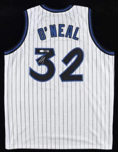Shaquille O'Neal Signed Jersey Custom Autographed Basketball Jersey (PIA/JSA) Wh - Picture 1 of 3