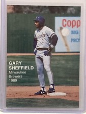 Rare 1989 Pacific Cards & Comics Gary Sheffield Card #6 Rookie Superstars