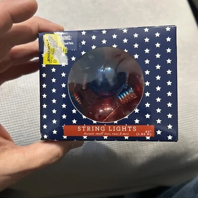 Lovely In box Christmas Globe Lights Bright Festive Holliday Battery Operated - Image 1 of 4