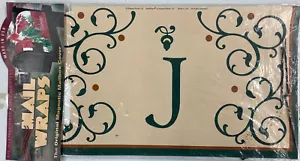 MAGNET WORKS Fade Resistant All-Weather Vinyl Monogram Magnetic Mailbox Cover - Picture 1 of 3