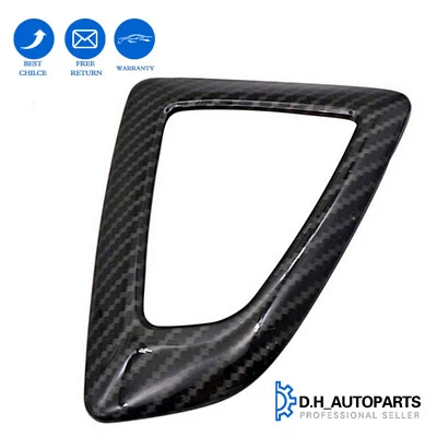 Carbon Fiber Gear Shift Knob Panel Surround Cover for BMW 1 Series F20 F21 - Image 1 of 4
