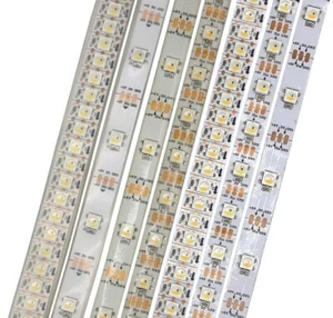 5050 RGB 5Color CCT LED Strip Waterproof DC 12V 24V CCT RGBW RGBWW string light  - Picture 1 of 41