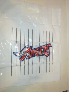 LOS ANGELES ANAHEIM ANGELS BASEBALL TEAM RETAIL PLASTIC BAG OLDER LOGO 1990'S - Picture 1 of 1