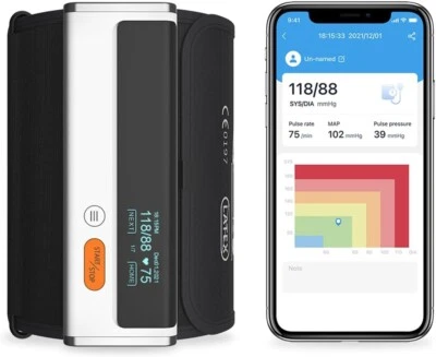 ViATOM Armfit Plus Upper Arm Blood Pressure Monitor with ECG , App iOS & Android - Image 1 of 4