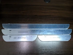 BloomCar Ford Racing LED RGB Door Sill Emblem For Ford 4 Doors 4pcs - Picture 1 of 7