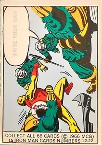 Donruss Marvel Super Heroes 1966 #15 escribe tu propia leyenda - Imagen 1 de 2