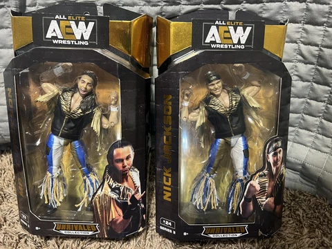 All Elite Wrestling Unrivaled Collection Young Bucks AEW Figure Set of 2p Cover