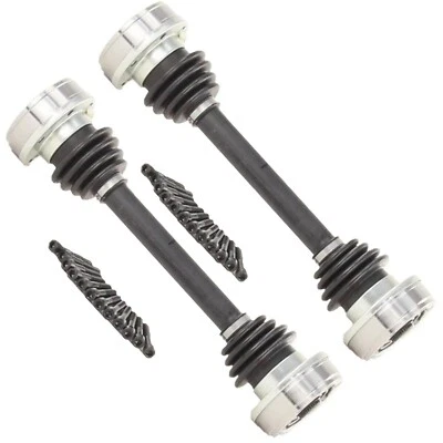 For VW Beetle Squareback Fastback 1969-79 2 Rear CV Axle Shafts TrakMotive Set - Image 1 of 4
