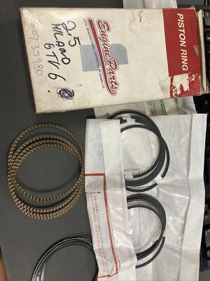 60735980 Alfa Romeo GTV6/Milano - набор поршневых колец двигатель 2,5 Busso - неполный - Изображение 1 из 4