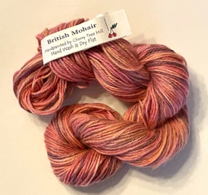 Cherry Tree Hill Handpainted Mohair Silk Yarn / 'Quince' colorway - Picture 1 of 2