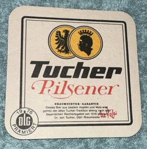 Vintage Tucher Pilsner - Reemtsma R6 Bierdeckel - Bild 1 von 4