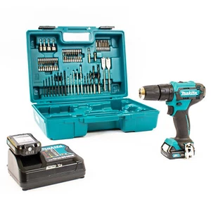 Taladro de percusión a batería Makita HP333DSAX1 12V 2x 2,0 Ah batería + cargador en estuche - Imagen 1 de 5