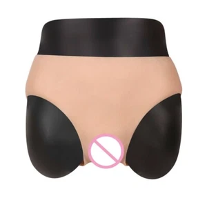 Bragas de vagina falsa de silicona realista Dokier para travesti transgéner - Imagen 1 de 12