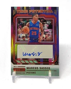 2023-24 Panini Recon True Potential Signatures Red Marcus Sasser Auto /99 - Picture 1 of 2