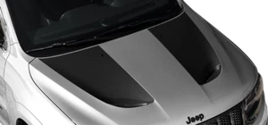 Calcomanía gráfica de vinilo a rayas de ventilación con capucha para Jeep Grand Cherokee SRT 2011 Up - Imagen 1 de 1