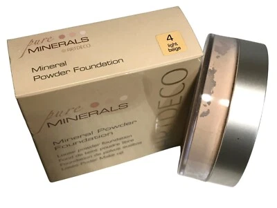 ARTDECO Mineral Powder Foundation #4 Light Beige Loose Powder 0.52 Oz - Image 1 of 4