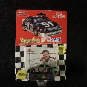 Racing Champions Dale Jarrett #18 Car Diecast 1993 NASCAR Card 1:64 NEW - Picture 1 of 7