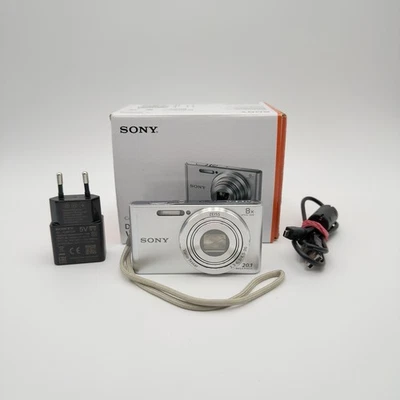 Sony Cyber-Shot DSC-W830 Silber - Kompakte Digitalkamera - schöner Zustand - Bild 1 von 4