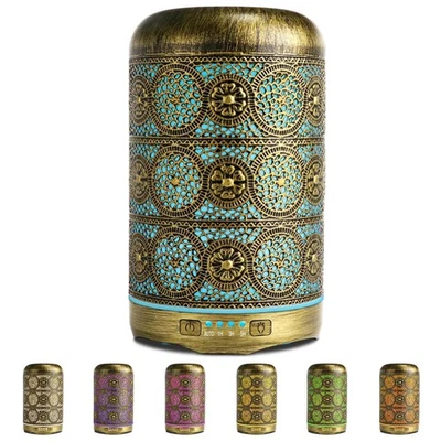 Metall Diffusor mit 7 Farben | Ultraschall-Befeuchter für Zuhause - Bild 1 von 4