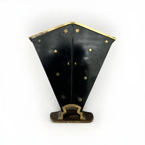 Reloj despertador vintage Bradley Elgin solo francés dormitorio gabinete Art Deco estrellas - Imagen 1 de 9