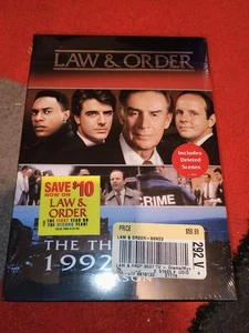 Law & Order Season 3 The Third Year 1992 - 1993 Disc DVD Set Still Sealed  - Picture 1 of 3