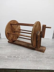 Antike Fliegenschnur Trockner Holz Vintage Handarbeit  - Bild 1 von 7