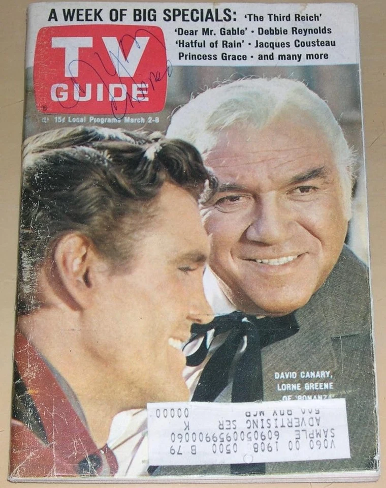 TV Guide No779 — 2 марта 1968 года — издание New York Metro - Изображение 1 из 1