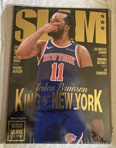 GOLD METAL: SLAM 256 - Jalen Brunson (#74/94) - Picture 1 of 4