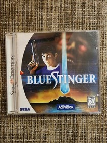 Blue Stinger (Sega Dreamcast) CIB Complete In Box Excellent Condition w/Reg Card