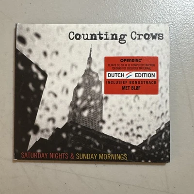 Counting Crows Saturday Nights & Sunday Mornings CD W/booklet EX/VG+ - Imagem 1 de 4