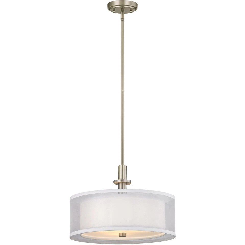 Dolan Designs 1274-09 Signature Pendant Satin Nickel - Image 1 of 1