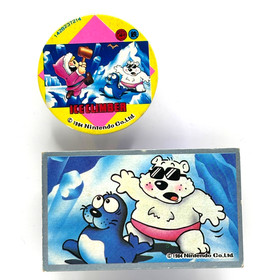 Vintage Nintendo Famicom Game Menko Card Ice Climber Set 2 1984 Japan