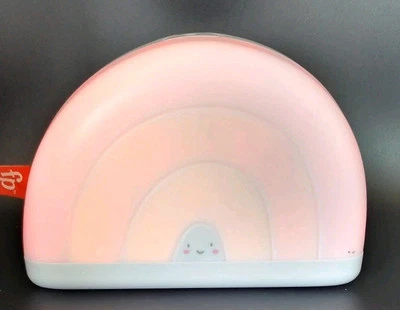 Máquina de música Fisher Price Soothe & Glow Rainbow para niños con luz de sonido de siesta Foto 1 de 4