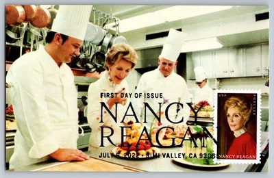 #5702 Nancy Reagon FDC Maxi Card w/Pictorial Cancel - Image 1 of 2