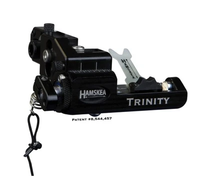 Hamskea Trinity Target Pro Micro Tune Left Hand (Black) Arrow Rest #211082 - Image 1 of 2