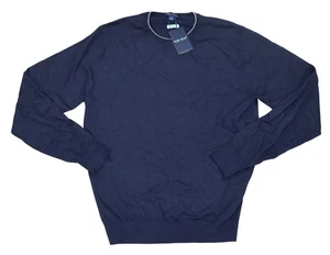 Peter Millar Excursion Flex Merino Wool Blend Pullover Men's Sweater NWT Navy - Picture 1 of 4