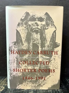 Collected Shorter Poems, 1946-1991 by Hayden Carruth 1992 Hrdbk Like New C1 - Picture 1 of 6