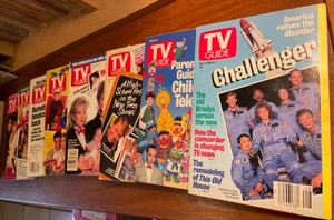 90s TV GUIDE Lot Of 8 - 1990 Challenger Fresh Prince Children’s Television Nola - Picture 1 of 9