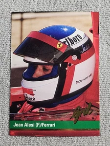 1992 Grid Motorcard Formula 1 Jean Alesi #92 - Picture 1 of 2